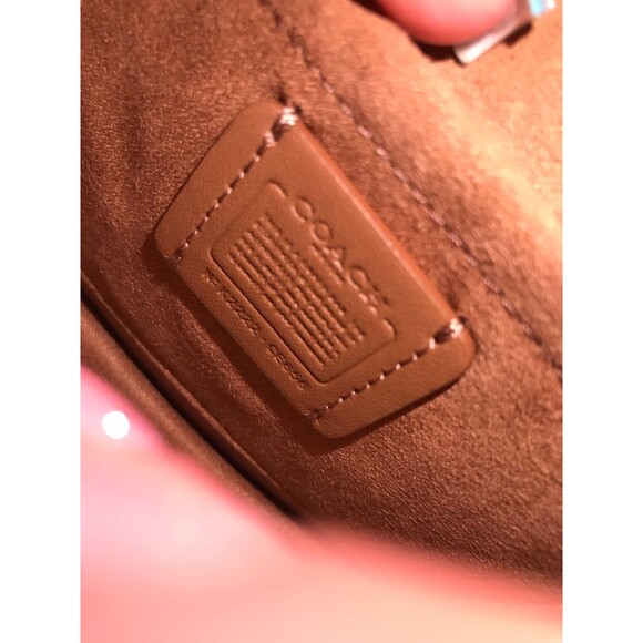 Coach Mini Klare crossbody bag with heart cherry print and keychain - Picture 11 of 11